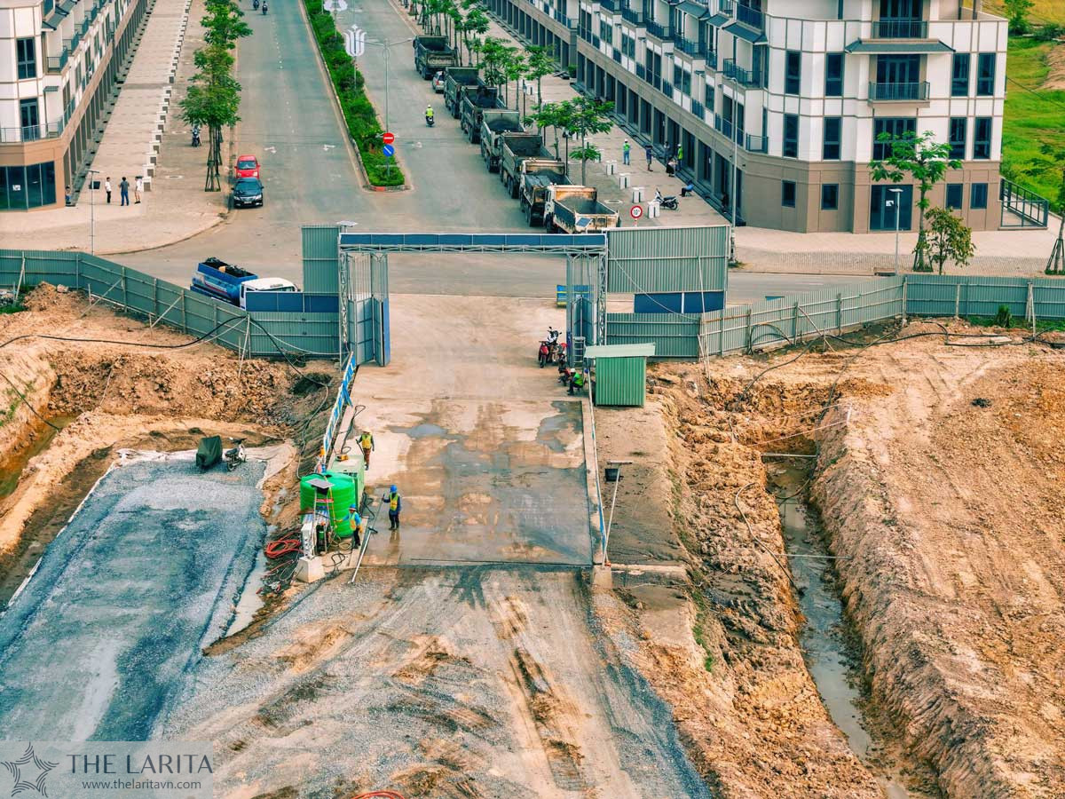 Tiến độ Vinhomes Green City (4)