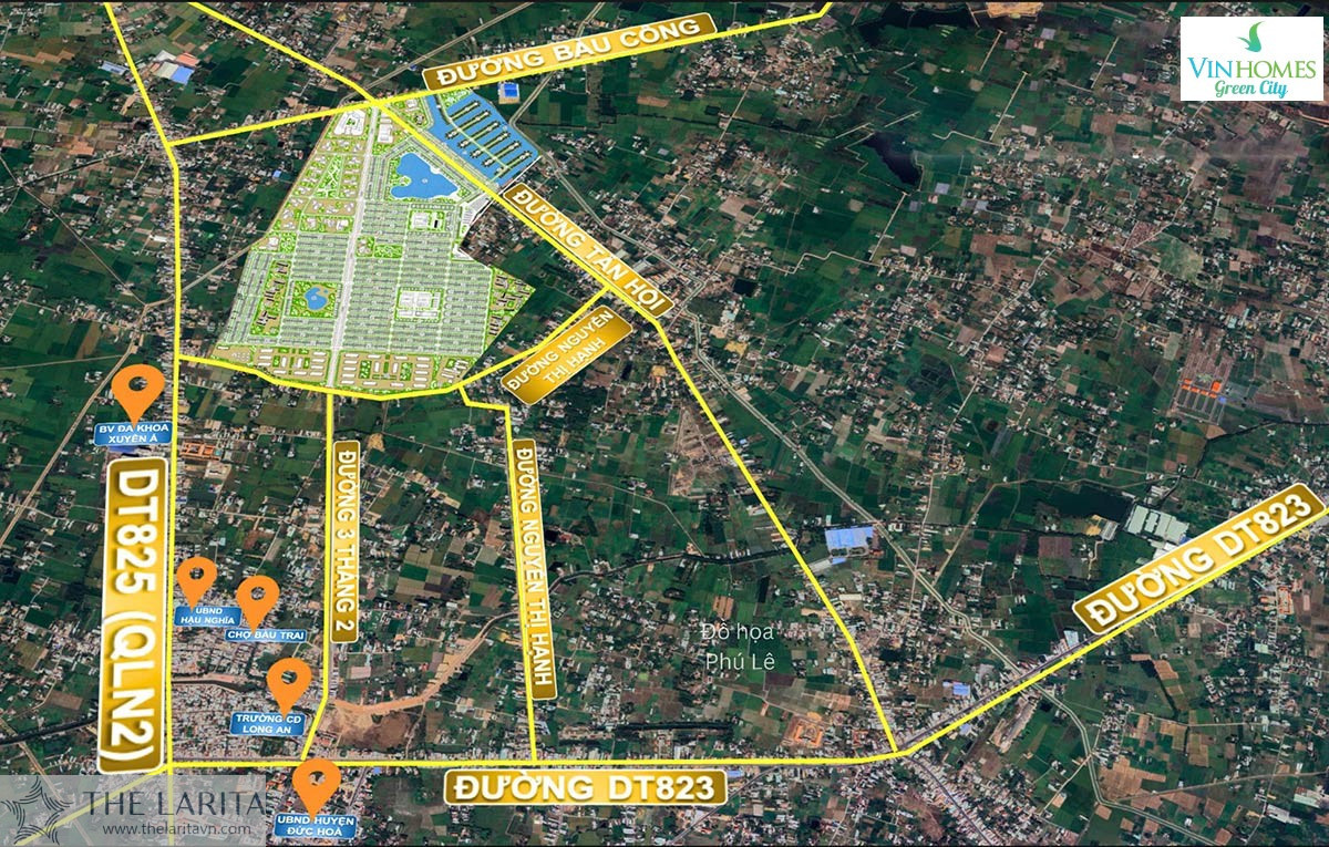 Vị Trí Vinhomes Green City