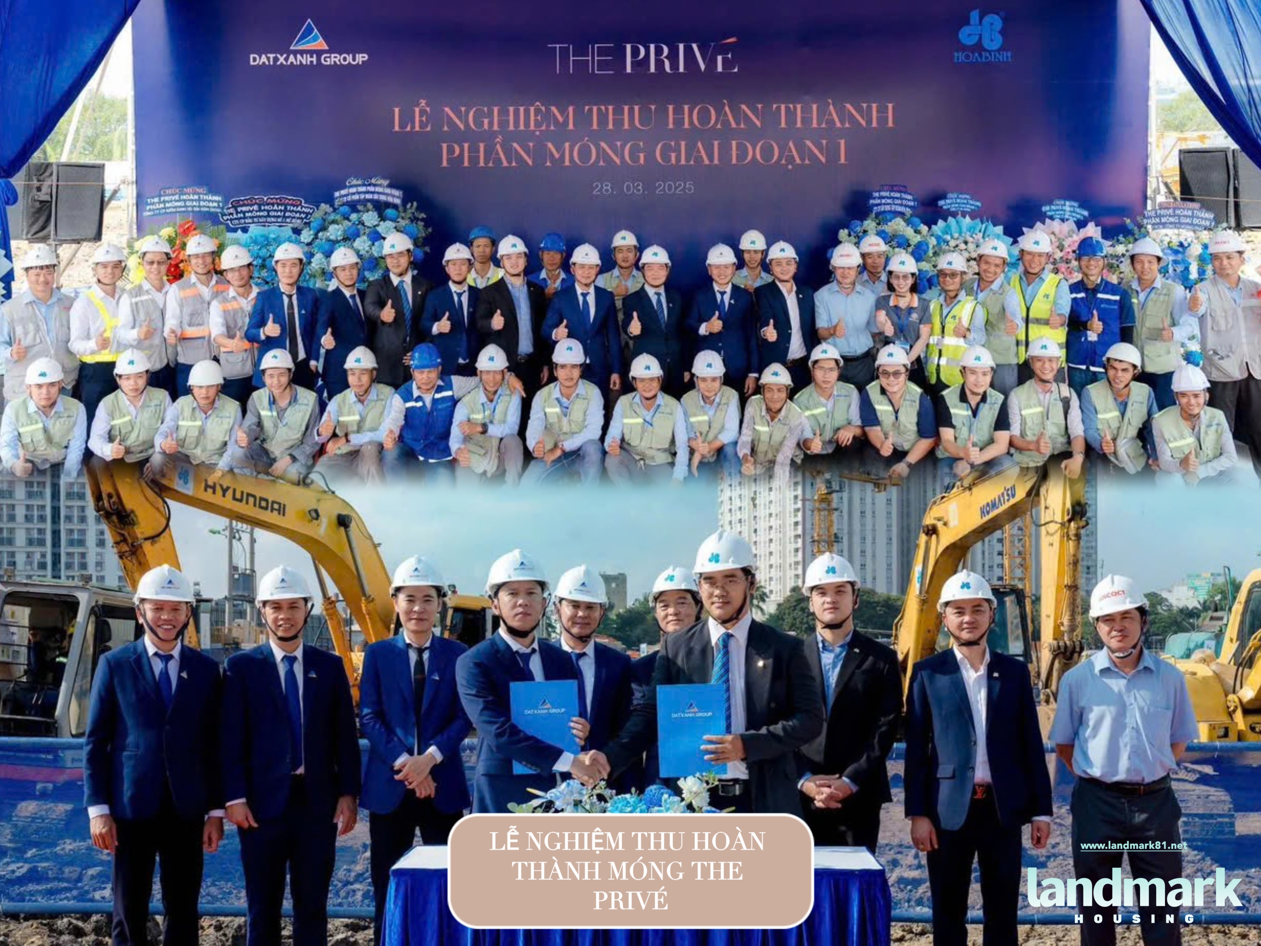 Lễ nghiệm thu móng The Prive